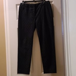 WHBM Black Slim Ankle Pants